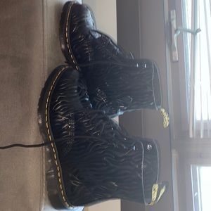 Dr Martins Exclusive zebra print
